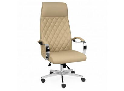 Modern komfortabel Dréistullmiwwelen Beige Bürostill Gaming Still Bürostill nei