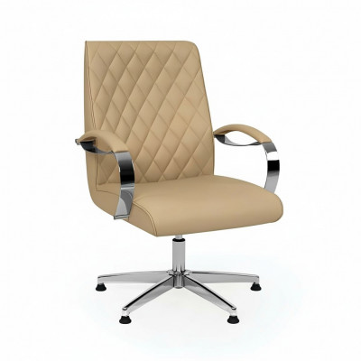 Modern dréihstull Miwwelen Beige Büro-Stull Gaming Stull Büro Fauteuil Ariichtung
