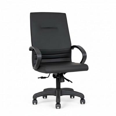 Stylos Bureau-Stull Schwaarz Schreifdëschstull Dréistull Büro-Miwwel Büro Sëtzmiwwel