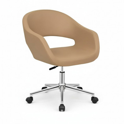 Héichwäertege moderne Büro-Stull Gaming-Stull Beige Büro-Stull Dréistull Nei