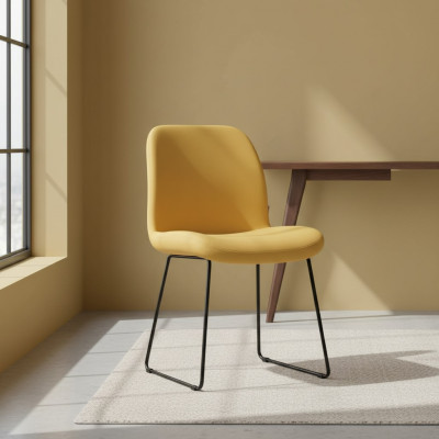 Stillen Giel Luxus Design Polster Still Büro Miwwel Neien Iesszëmmer Stoff Miwwel