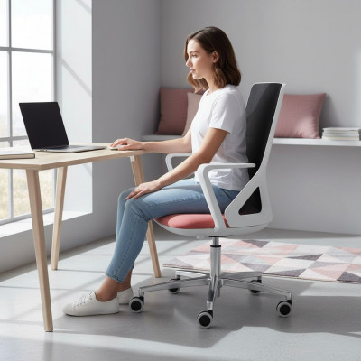 Bürosdréistull Office Miwwelen Sëtz Still Polstersëtzer Design Bürosstull