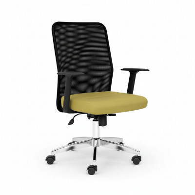 Fauteuil Textil Këssen Dréibar Computer Still Miwwelen Büro Stull Chefstill