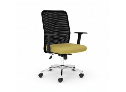 Fauteuil Textil Këssen Dréibar Computer Still Miwwelen Büro Stull Chefstill