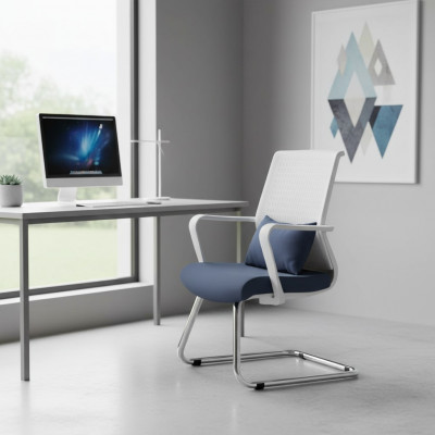 Moderne Büro Stull Wäiss Gaming Stull Schreifdësch Dreesstull Chefsessel Neie Stull