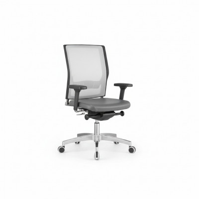 Luxus Still Grau Polstersessel Computer Dréistill Miwwelen Bürostill Chefsessel