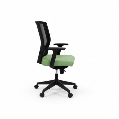 Bürosstull Luxus Gréng gepolstert Computerdreierstull Miwwelen Chefsessel
