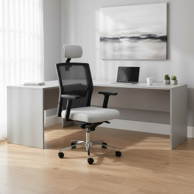Bürosstillen Gro Schreifdëschstill Dréistill Chefsessel Mesh-Design Bürosstill