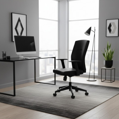 Gaming Stull Schwaarz Büro Stull Schreibtisch Dréistull Chefsessel Nei