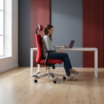 Büro Rout Still Modern Gaming Stull Büro-Stull Dréistull Chef Still Nei