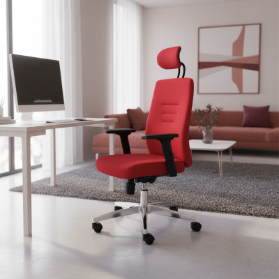 Dréistull Rout Büro Still Gaming Stull Bureaustull Schaffdësch Chef Neie Still