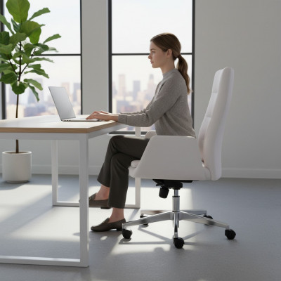 Gaminng-Stull Büro-Stull Schreifdësch-Dréistull Fotell Chefsessel Still Nei
