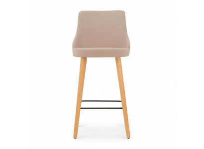 Modernen Barhocker Stull Designer Holz Iesszëmmerstull Hocker Bar Beige Nei