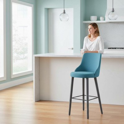 Stilvoll Barhocker Stull Designer Holzstull Iesszëmmerstull Hocker Bar Blo Nei