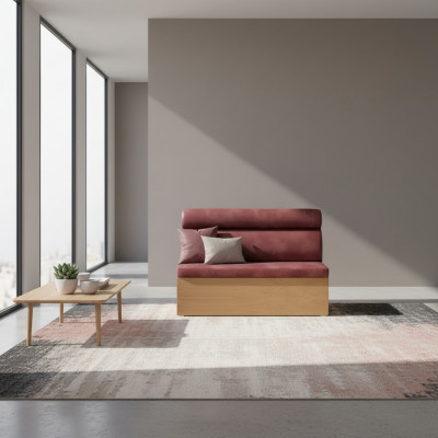 Designer Konschtlieder Kichenbank Iesszëmmer Sëtzbank Luxus Wohnottomane