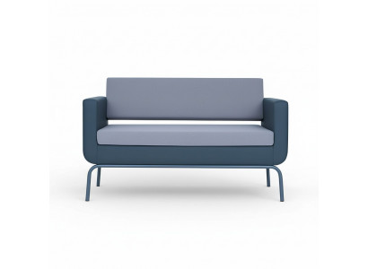 Groue Pouf Sofa Designer 3-Sëtzer Konschtlieder 3-er Couch Modern Nei