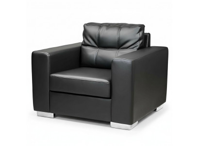 Schwaarze Fauteuil Konschtlieder Eensëtzer Wunnzëmmer Relax Neien 1-Sëtzer