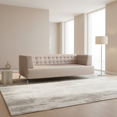 Büroseinrichtung Canapé Couch 2 Sëtzer Aarbechtszëmmer Polstersofa Konschtläder Miwwelen