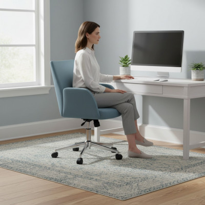 Bloen Büro-Stull Designer Schreifdësch Dréistull Luxus Chefsessel Nei