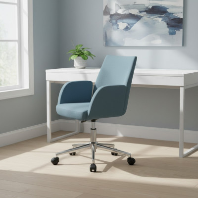 Bloen Büro-Stull Designer Schreifdësch Dréistull Luxus Chefsessel Nei