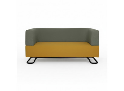 Zweefaarweg 2-Sëtzer Héichwäerteg Polster Designer Wunnzëmmer Couche
