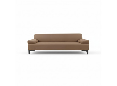 Braune Zweesëtzer Wunnzëmmer Polster 2-Sëtzer Modernen 2er Couch Nei