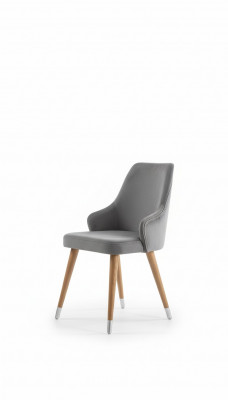 Stull Stillen Luxus Design Lehnstull Holz Polster Nei Modern Iesszëmmer Miwwelen Holz