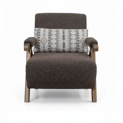Brongen Design-Sessel Einsëtzer Wunnzëmmer Luxus Still Neit