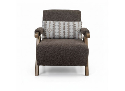 Brongen Design-Sessel Einsëtzer Wunnzëmmer Luxus Still Neit