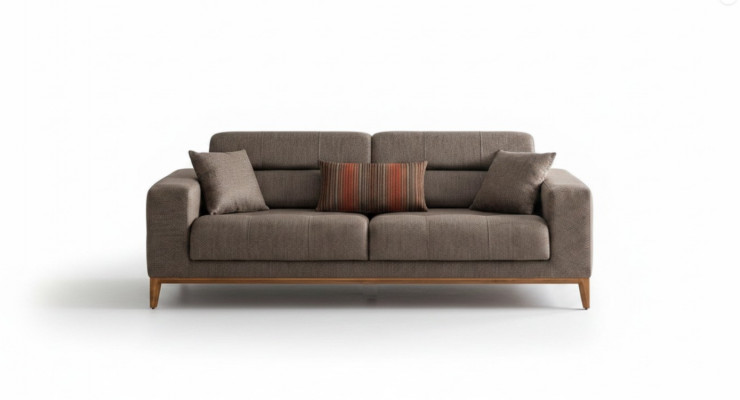 Luxus Wohnzimmer Canapé dräisëtzeger Couch Moderne Design Polstersofas