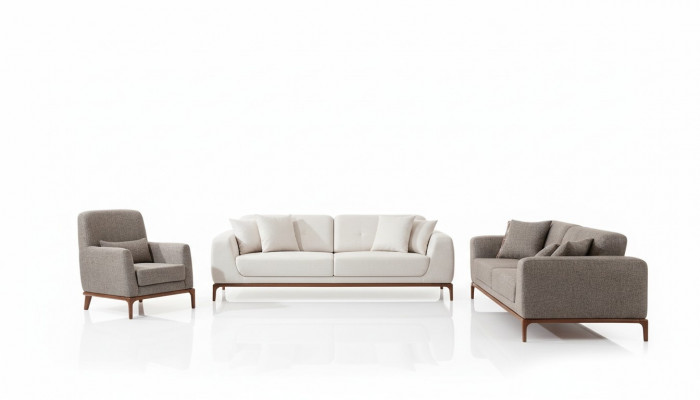 Sofagarnitur Sofa Luxus 2x Sofas 3 Seetzen 1 Seetz Modern 3tlg Set Modern