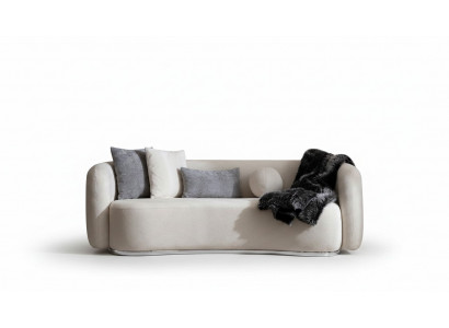Wunnzëmmer Canapé 3 Sëtzer Designer Canapé Polstersofas Stoff Textil