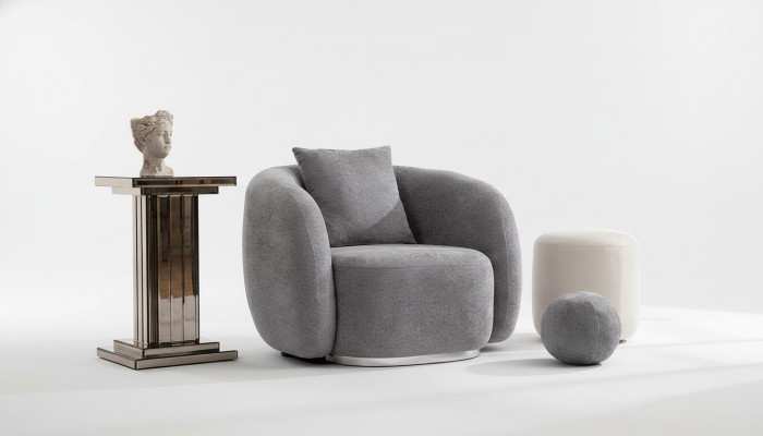 Fauteuil Design Canapé Sofa Sëtzer Textil Lounge Club Polster Luxus Sëtz Relax