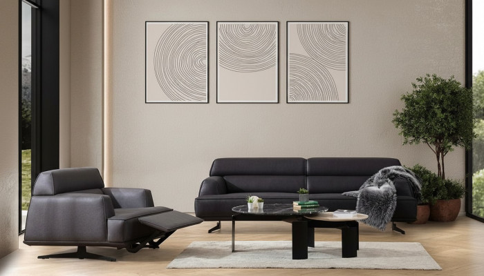 Luxus Sofa Garnitur Sofa Garnitur Sofas 3 1 Seetzer Sëtz Modern Lieder Nei