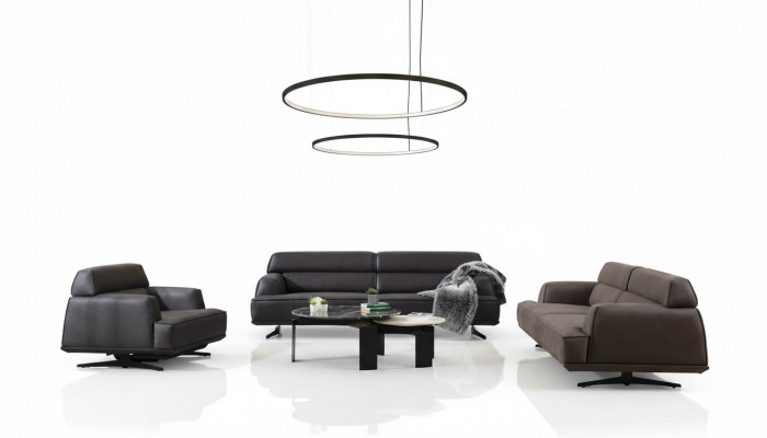 Sofagarnitur 3 3 1 Sëtzer Modern Komplett Set Polster Garnitur Canapé-Garnitur