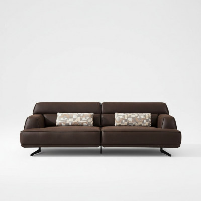 Sofa 3 Sëtz Designer Sofa Couch Polstersofas Couchen Stoff Lieder Nei