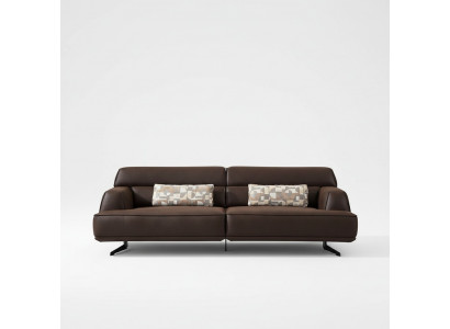 Sofa 3 Sëtz Designer Sofa Couch Polstersofas Couchen Stoff Lieder Nei