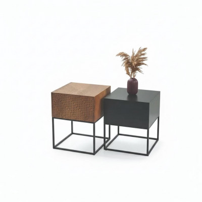 Couchtisch modern Niewendësch Designer Wunnzëmmerdësch Dëscher 3x Dësch