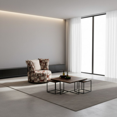 Design Stoff Méifaarweg Couch Sëtz 1 Plaz Polster Sofas Lounge Club Nei
