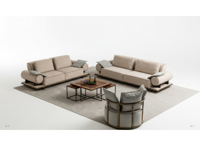 Luxus Canapé Set Canapé Garnitur Canapéë 4 3 1 Sëtzer Stëfter 3-delig Couch Set