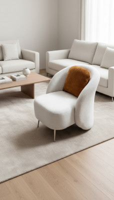 Fotell Wäiss Design Canapé Sofa Sëtzer Luxus Nei Relax Lounge Club Polster Miwwelen