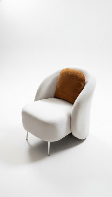 Fotell Wäiss Design Canapé Sofa Sëtzer Luxus Nei Relax Lounge Club Polster Miwwelen