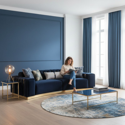 Luxuriéis 2x Chesterfield Sofen Eedel Miwwelen Designer Polster 4-Plazëger