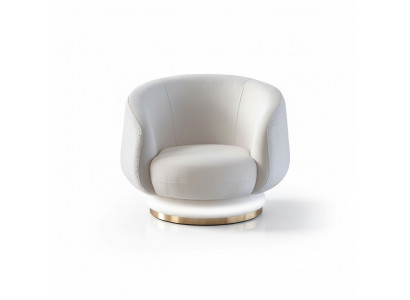 Design Luxus Fauteuil Canapé Sëtz Fernseh Lounge Chaiselongue Stoff