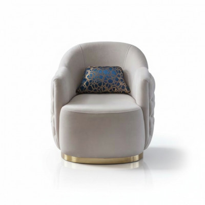 Still Afa Sëtzpolster-Design Luxus Stoffcouch wäiss Sofa Nei