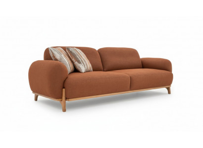 Moderné brongt Polstersofa dräisëtzegen Héichwäerteg Wunnzëmmer Edel Couchen
