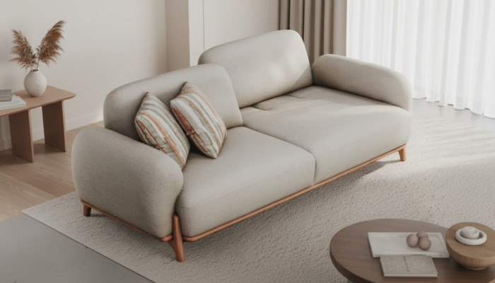 Wäissen Chesterfield 3-Platze Luxus Wunnzëmmer Miwwel Polster Canapéen