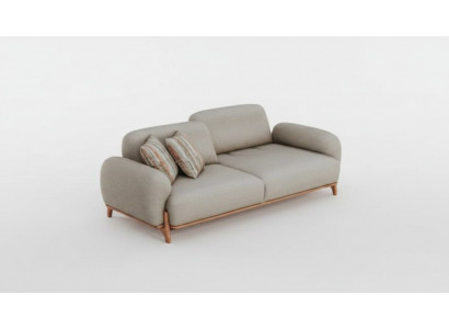 Wäissen Chesterfield 3-Platze Luxus Wunnzëmmer Miwwel Polster Canapéen