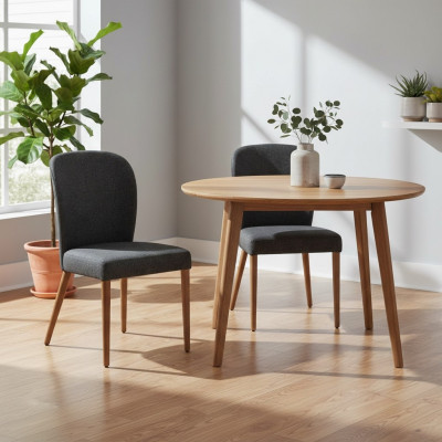 Modern Holz 2x Still Luxus Polstersdesign Stull Lehnstull Nei Fauteuil Polster