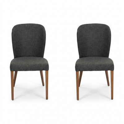 Modern Holz 2x Still Luxus Polstersdesign Stull Lehnstull Nei Fauteuil Polster